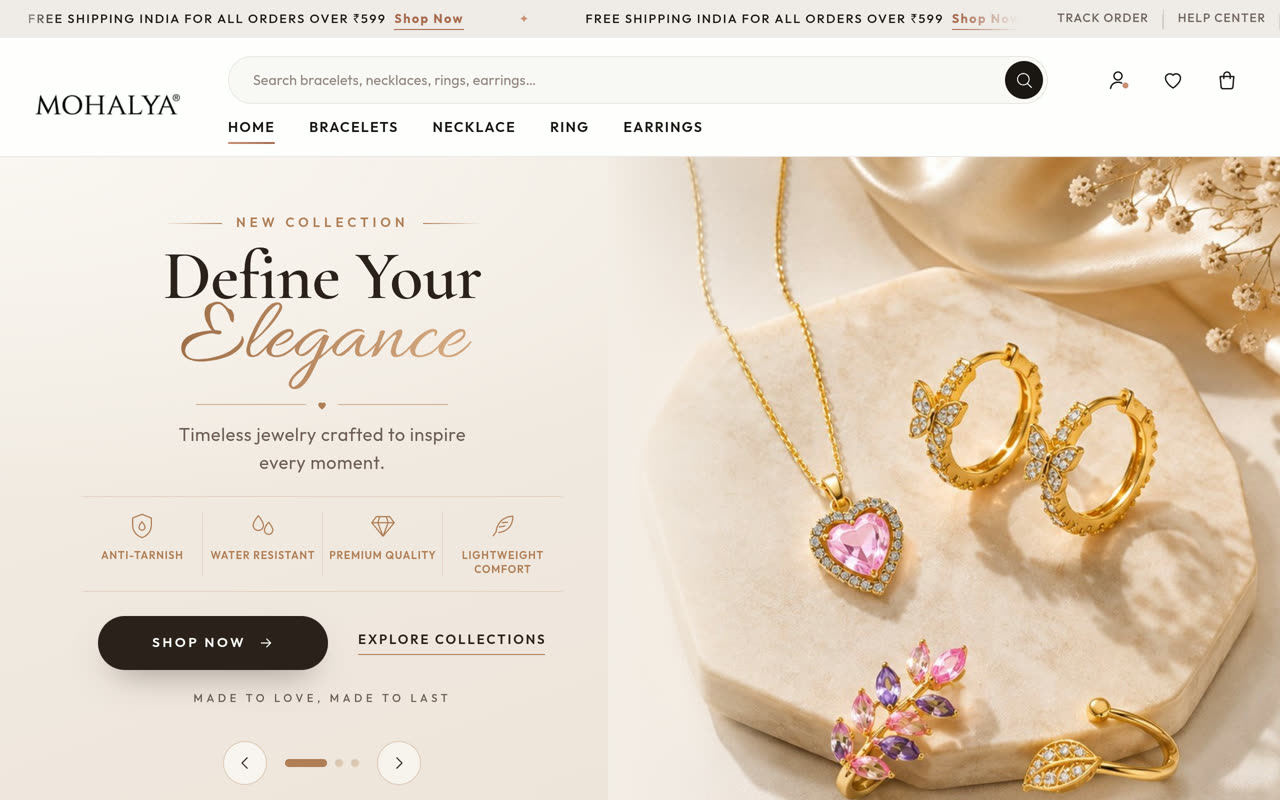 Mohalya homepage